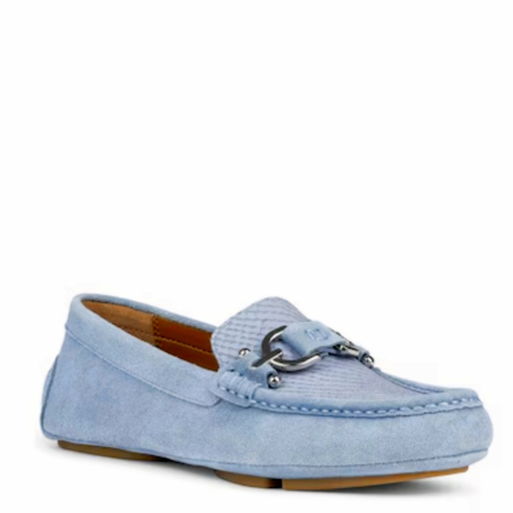Jones new York rich suede loafers
